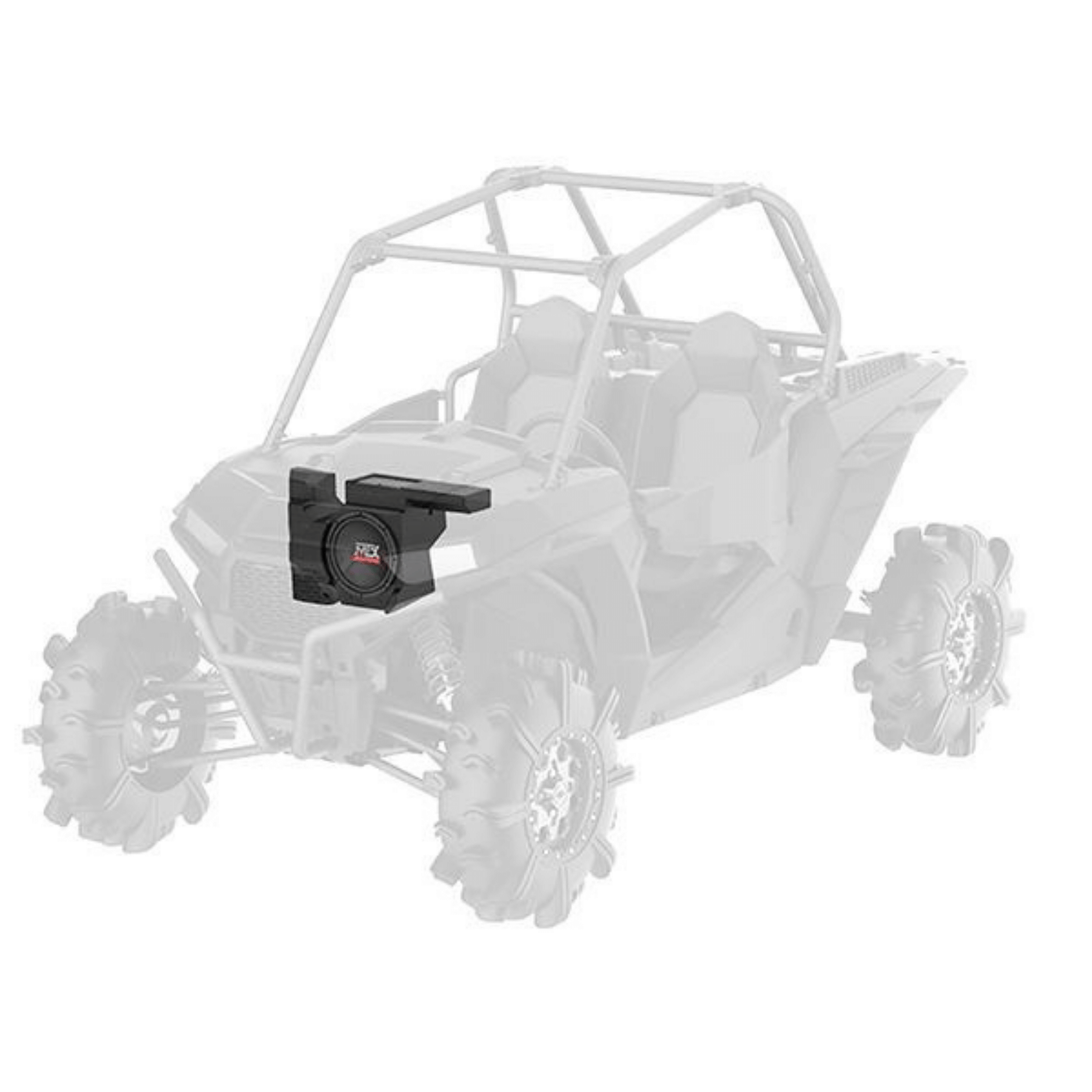 Polaris RZR Bluetooth Enabled Two Speaker, Dual Amplifier, & Single Subwoofer Audio System (2014-2019)