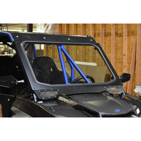 Polaris RZR 900, 1000, & Turbo Glass Windshield for CageWrx Super Shorty Cage (2014+)