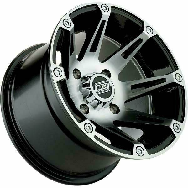 Moose Utility 387 X Wheel (Machined/Black)