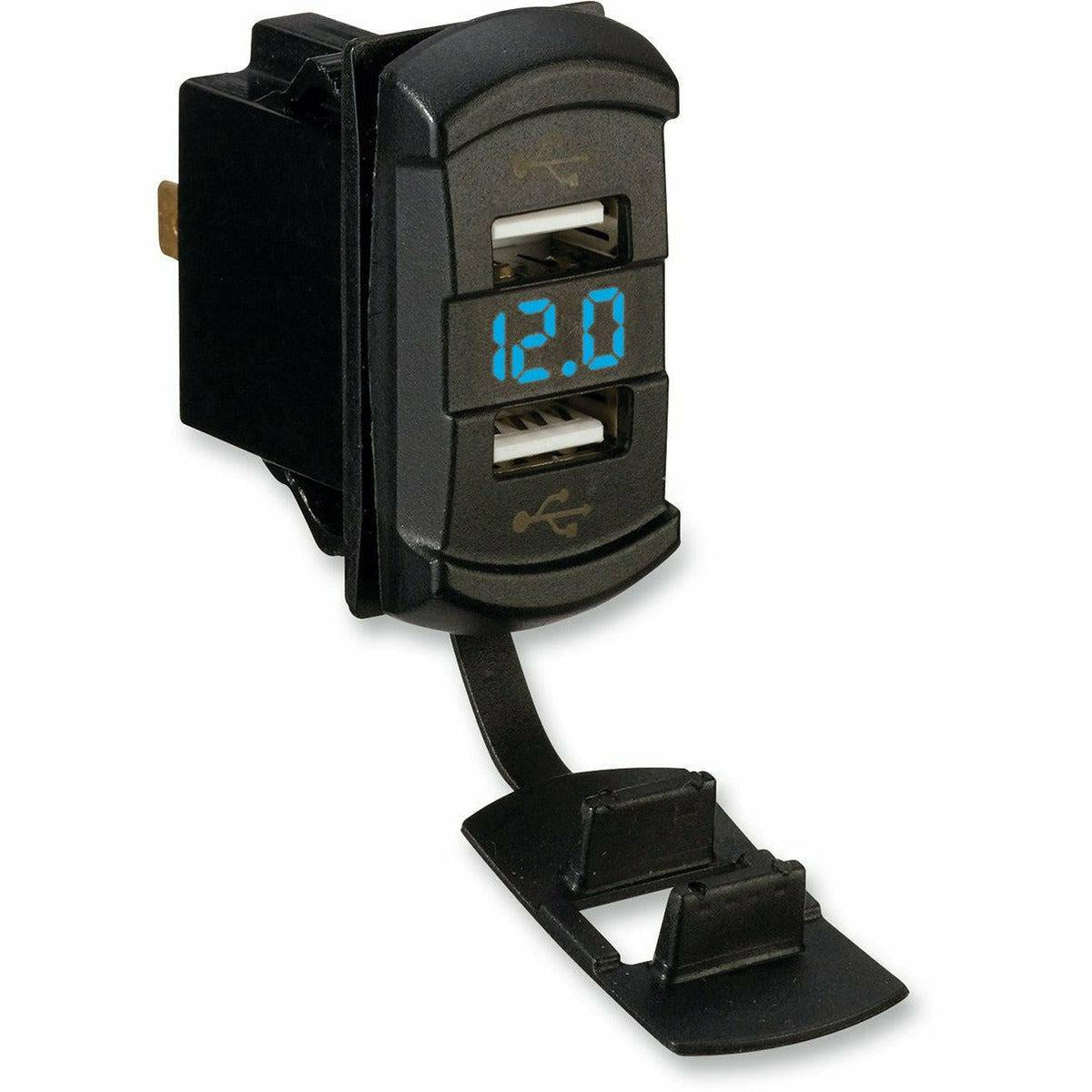 Moose Utility Dual USB Charger with Voltage Monitor