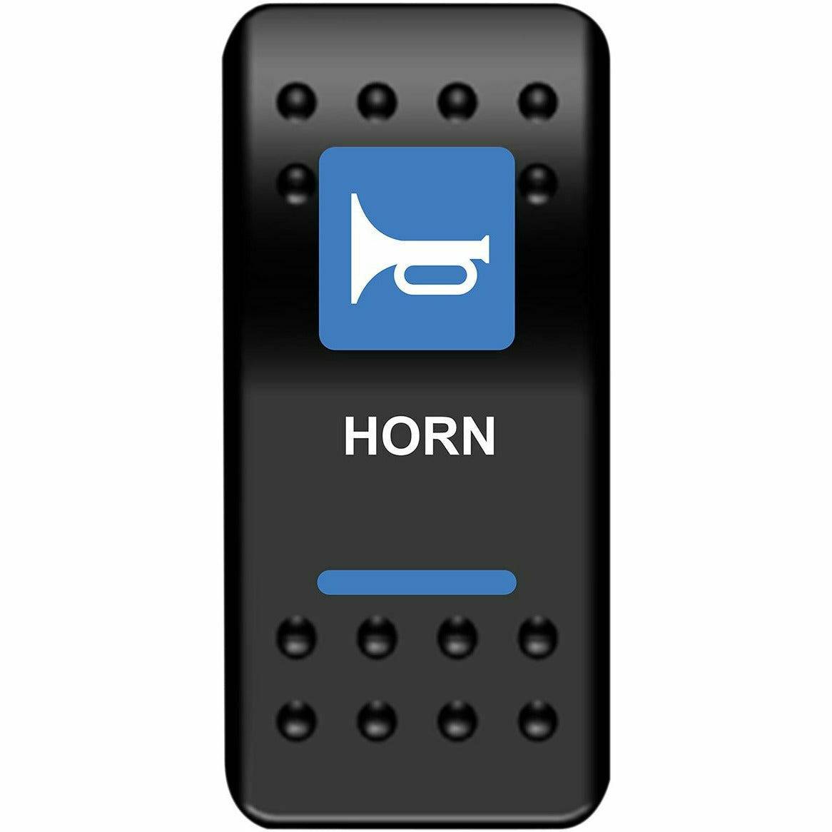 Moose Utility Horn Rocker Switch (Blue)