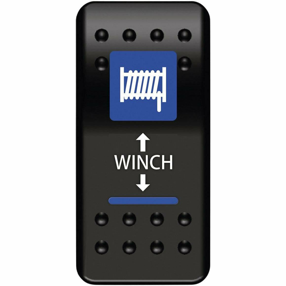 Moose Utility Winch Rocker Switch (Blue)