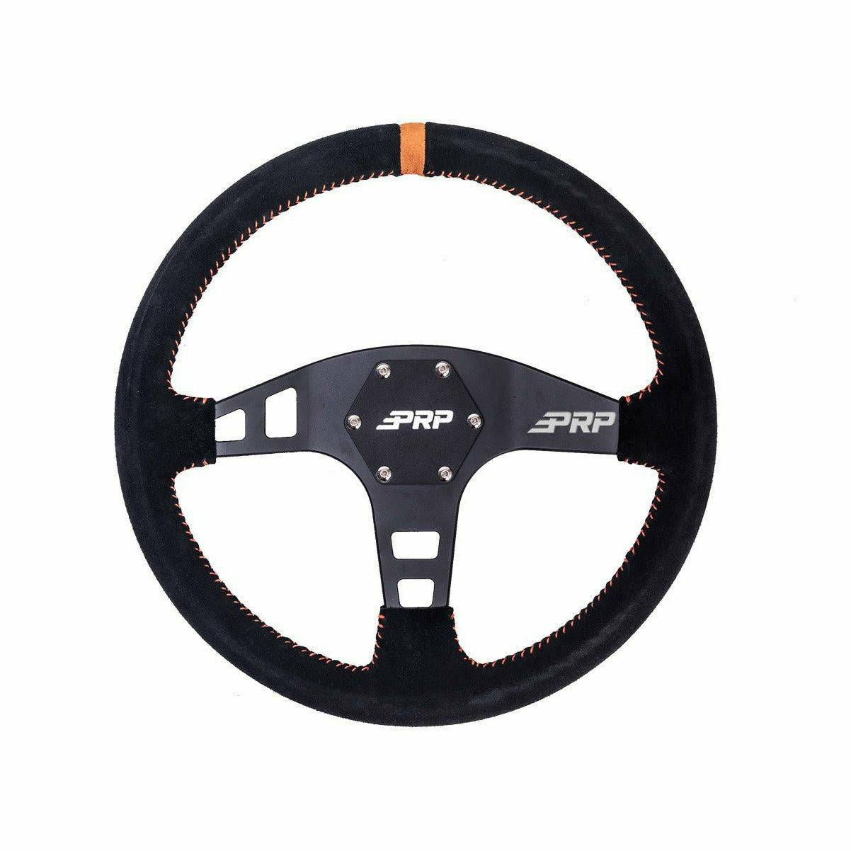 PRP Flat Steering Wheel (Suede)