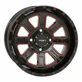 System 3 Off-Road ST-4 Wheel (Black/Red)
