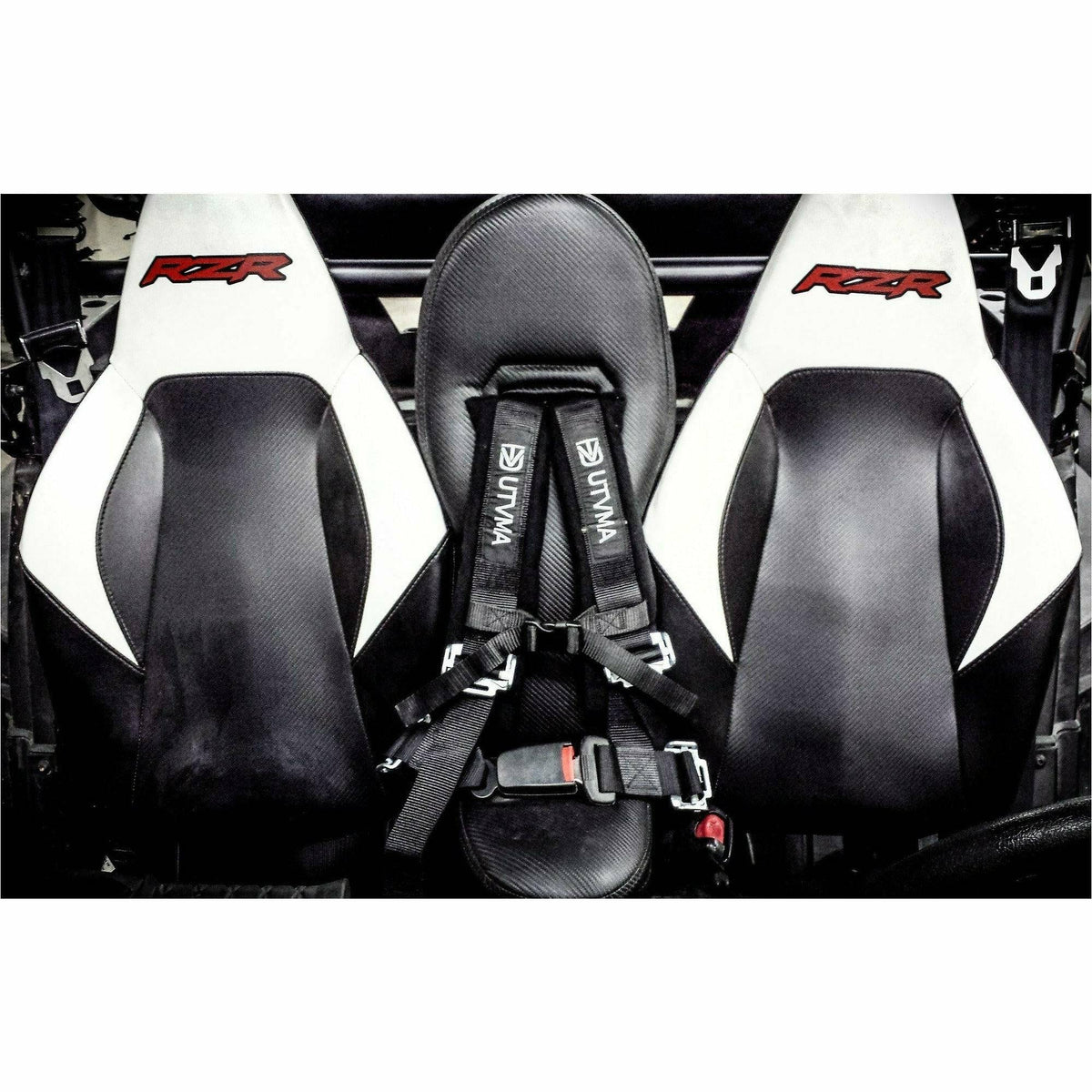 UTV Mountain Accessories Polaris RZR (2008-2014) Bump Seat with Harness