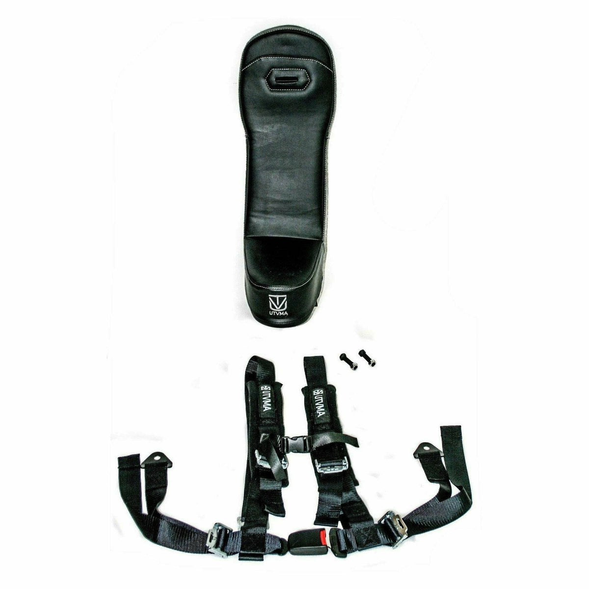 UTV Mountain Accessories Kawasaki Teryx 4-Seater Rear Bump Seat with Harness