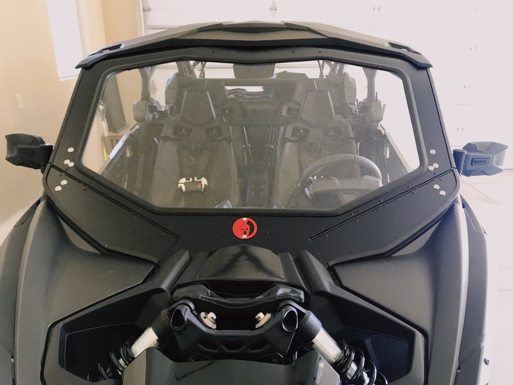 Can-Am X3 Full Glass Windshield (2016+)