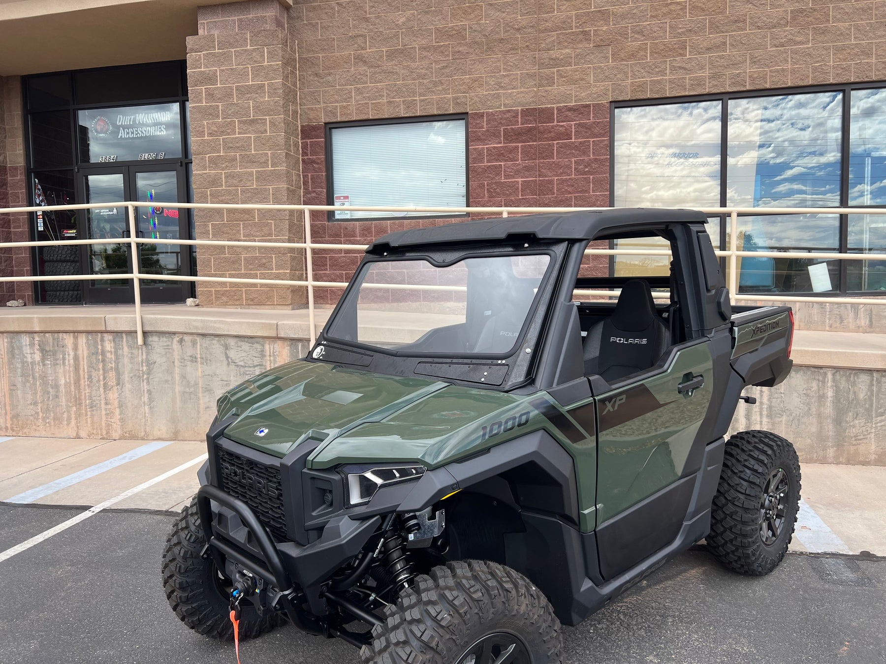 POLARIS XPEDITION XP REAR WINDSHIELD 2024+