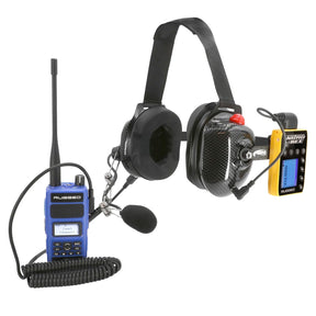 Crew Chief - H42 Spotter Headset and Rugged Handheld Radio Package