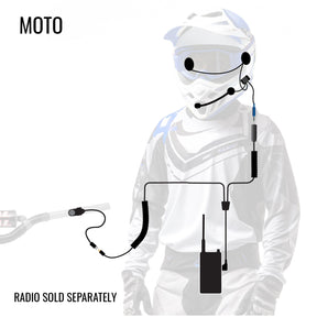 Single Seat or Moto Communication Kit without Radio - CLEARANCE