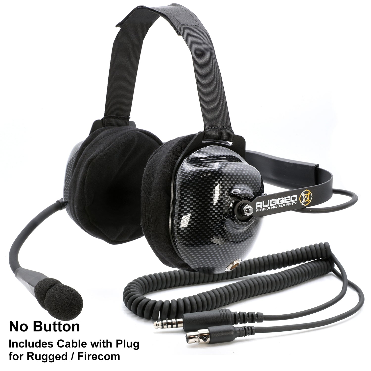 FHS Behind-The-Head Fire Safety Industrial Headset