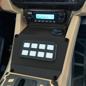 Lower Accessory Panel for 2025 Polaris RZR Pro XP, Pro R, and Pro S Radio Mount