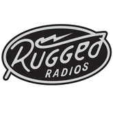 Rugged Radios Bolt Logo Sticker