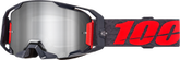 100-PERCENT ARMATIC GOGGLE TURO MIRROR SILVER LENS 610-5373