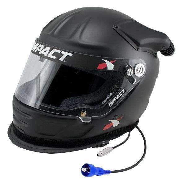 Impact RACE Offset Air Draft OS20 Helmet With OFFROAD Wired Helmet Kit