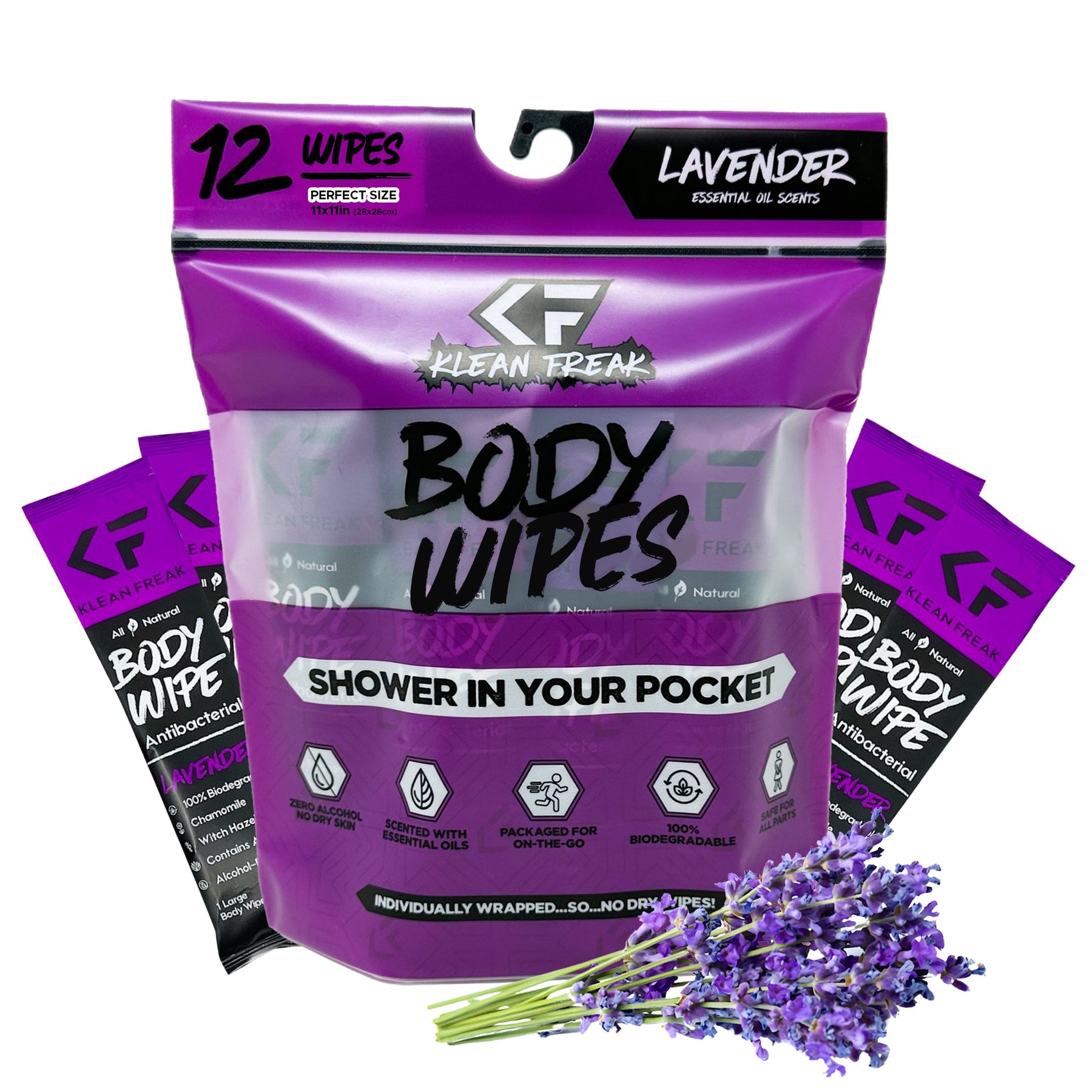 Body Wipe - 12 Pack