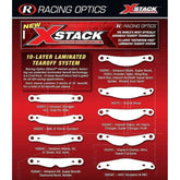 XStack Tear Offs for Simpson Matrix, SX, Jr. Shark, HJC Auto, OMP - 10203C