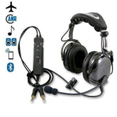 General Aviation Pilot Headset - Bluetooth Cell Phone ANR -Model RA980 - CLEARANCE