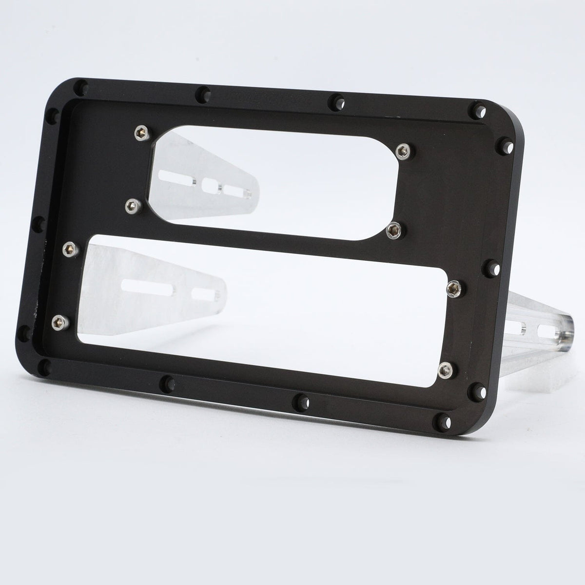 Dash Mount for Motorola or Vertex Radio and Rugged Intercom - Billet Aluminum - CLEARANCE