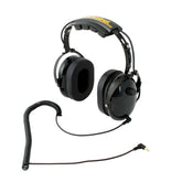 Over the Head Listen Only Headset - Black - CLEARANCE