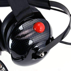 H42 Behind the Head (BTH) Headset for 2-Way Radios - Carbon Fiber Color - CLEARANCE