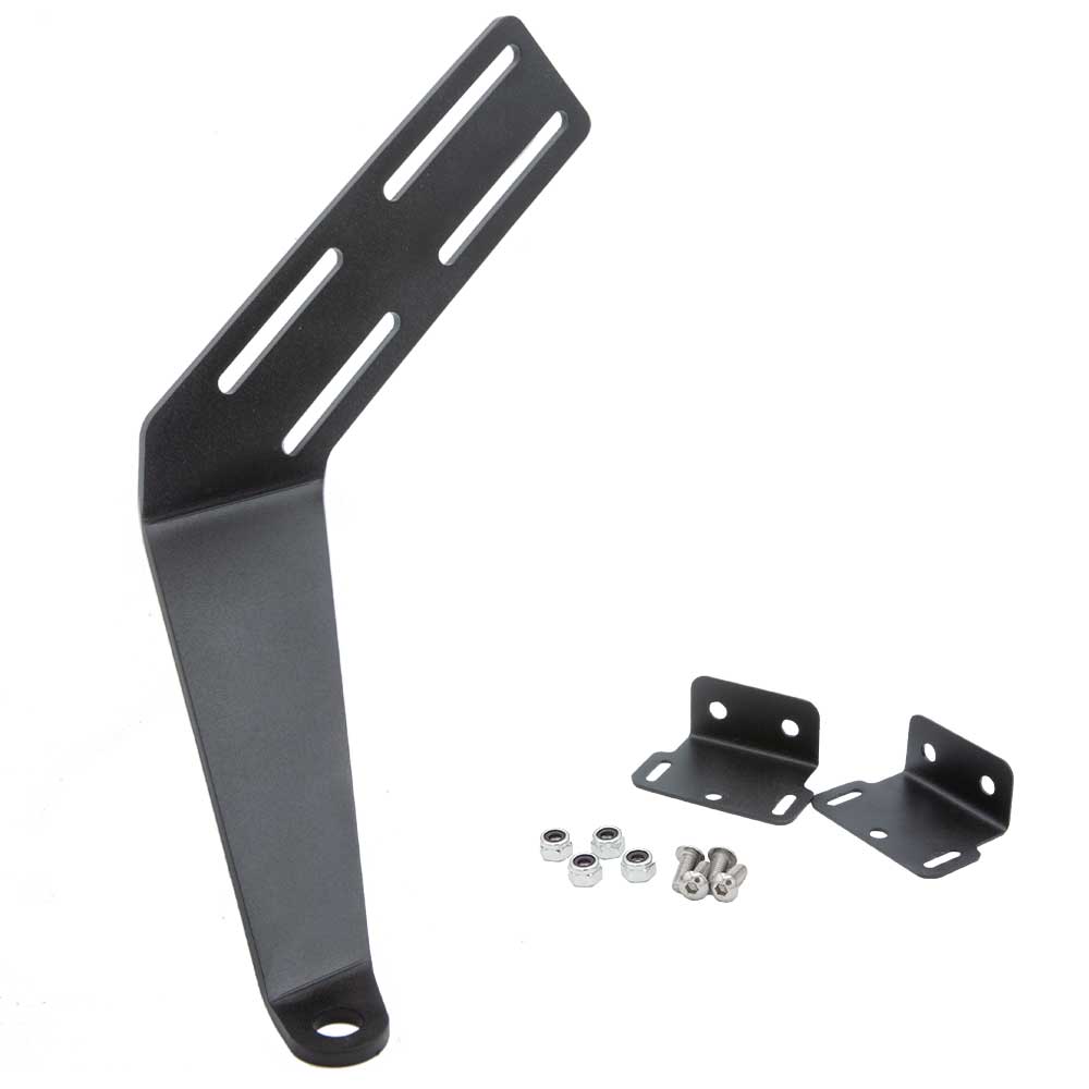 Mobile Radio Mount for Jeep JK 2 Door and JKU 4 Door • Passenger Side Interior