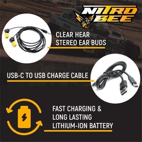 UHF Race Receiver - Model Nitro Bee X - CLEARANCE