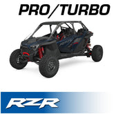 Polaris RZR PRO XP - Turbo R - Pro R - Complete Communication Kit with Bluetooth Intercom and 2-Way Radio