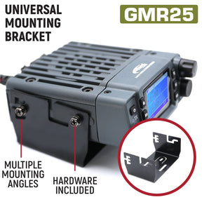 Radio Kit Lite - GMR25 Waterproof GMRS Mobile Radio with Stealth Antenna