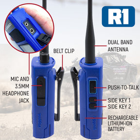 R1 READY PACK - Rugged R1 - Business Band Two Way Handheld Radios - Digital and Analog