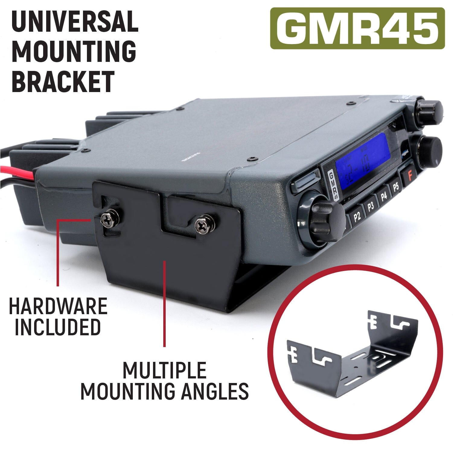 Rugged GMR45 High Power GMRS Mobile Radio