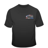 Rugged Radios AMERICAN FLAG T-Shirt - Black