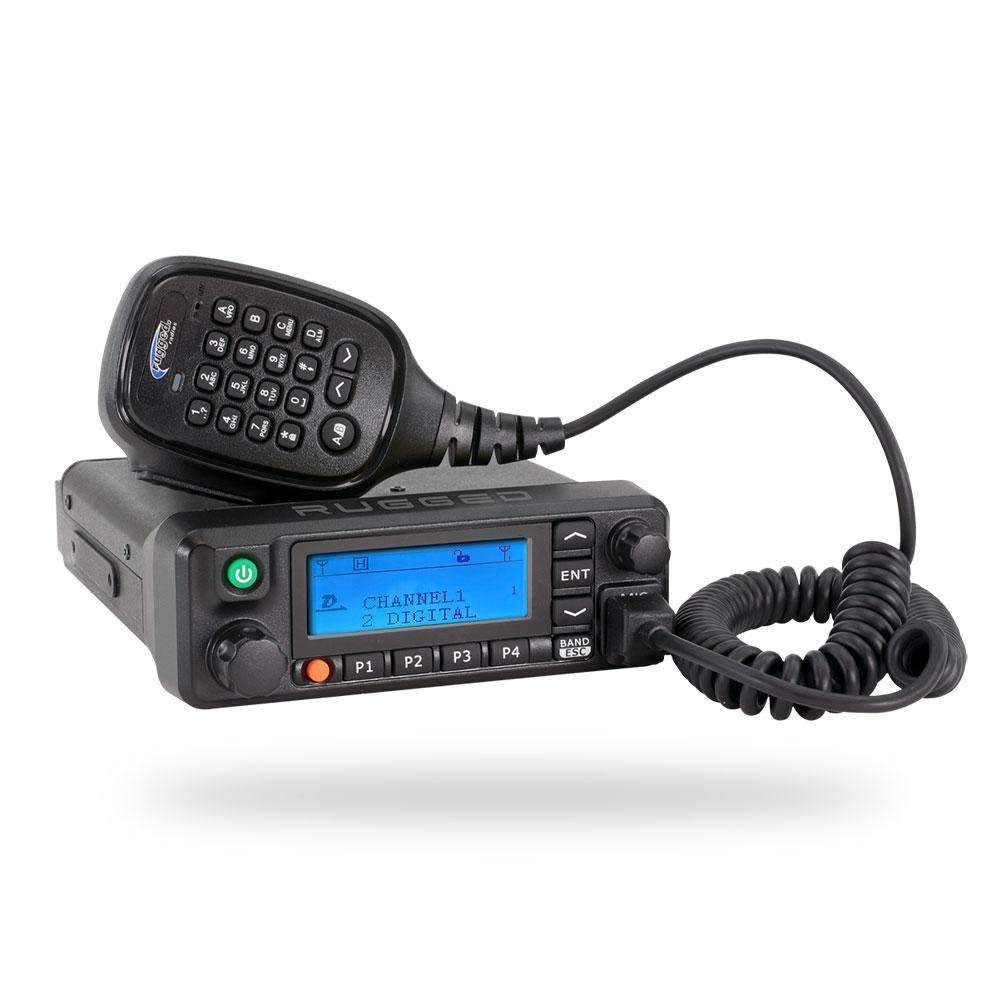 Rugged RDM-DB Dual Band Mobile Radio - Digital and Analog - UHF / VHF