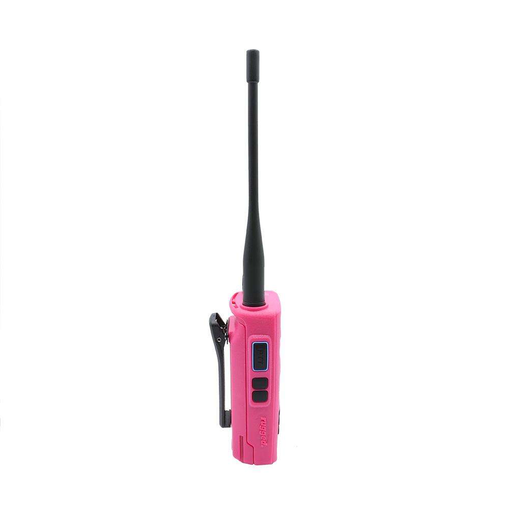 PINK - Rugged R1 - Business Band Two Way Handheld Radio - Digital and Analog