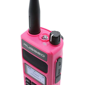 PINK - Rugged R1 - Business Band Two Way Handheld Radio - Digital and Analog