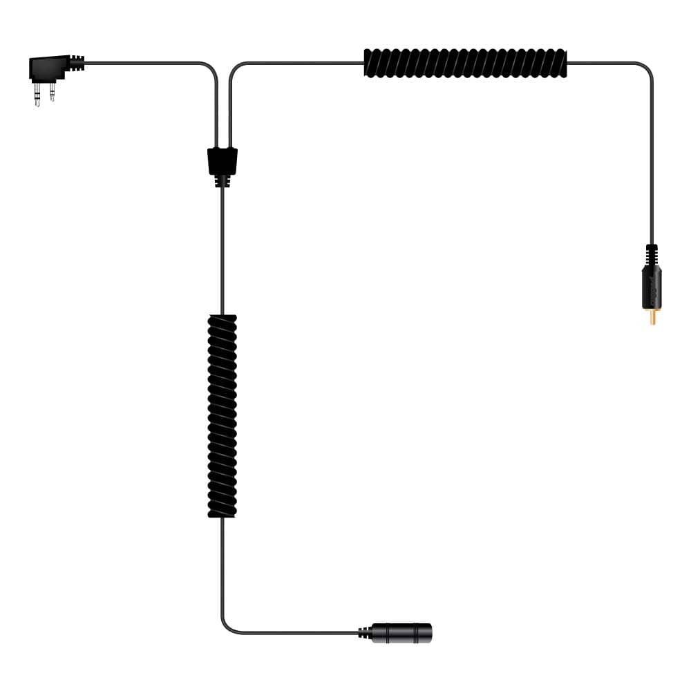 SUPER SPORT Complete Motorcycle Communication Kit with Lightweight SPORT Cables