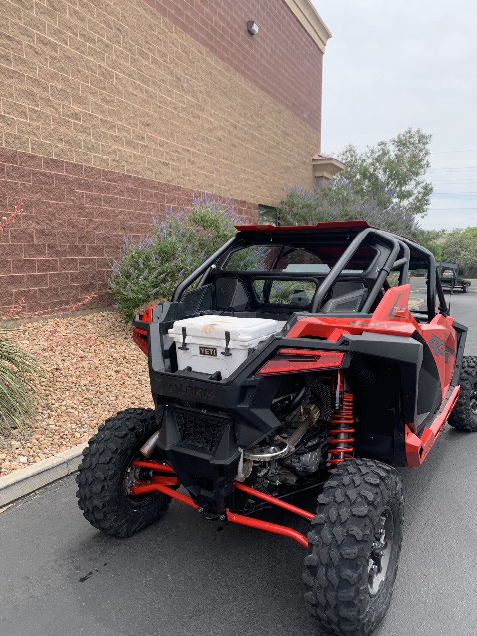 POLARIS RZR PRO XP / TURBO R REAR WINDSHIELD TO FIT WITH W/ROCKFORD FOSGATE SYSTEM 2020-24