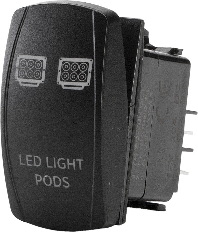 Flip LED Light Pods Lighting Switch  12-9073