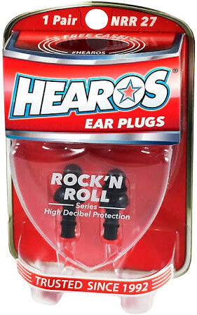 ROCK 'N ROLL EAR PLUGS 1 PAIR