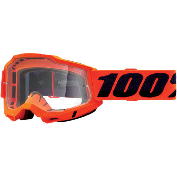 Accuri 2 Goggles neon Orange - Clear Lens