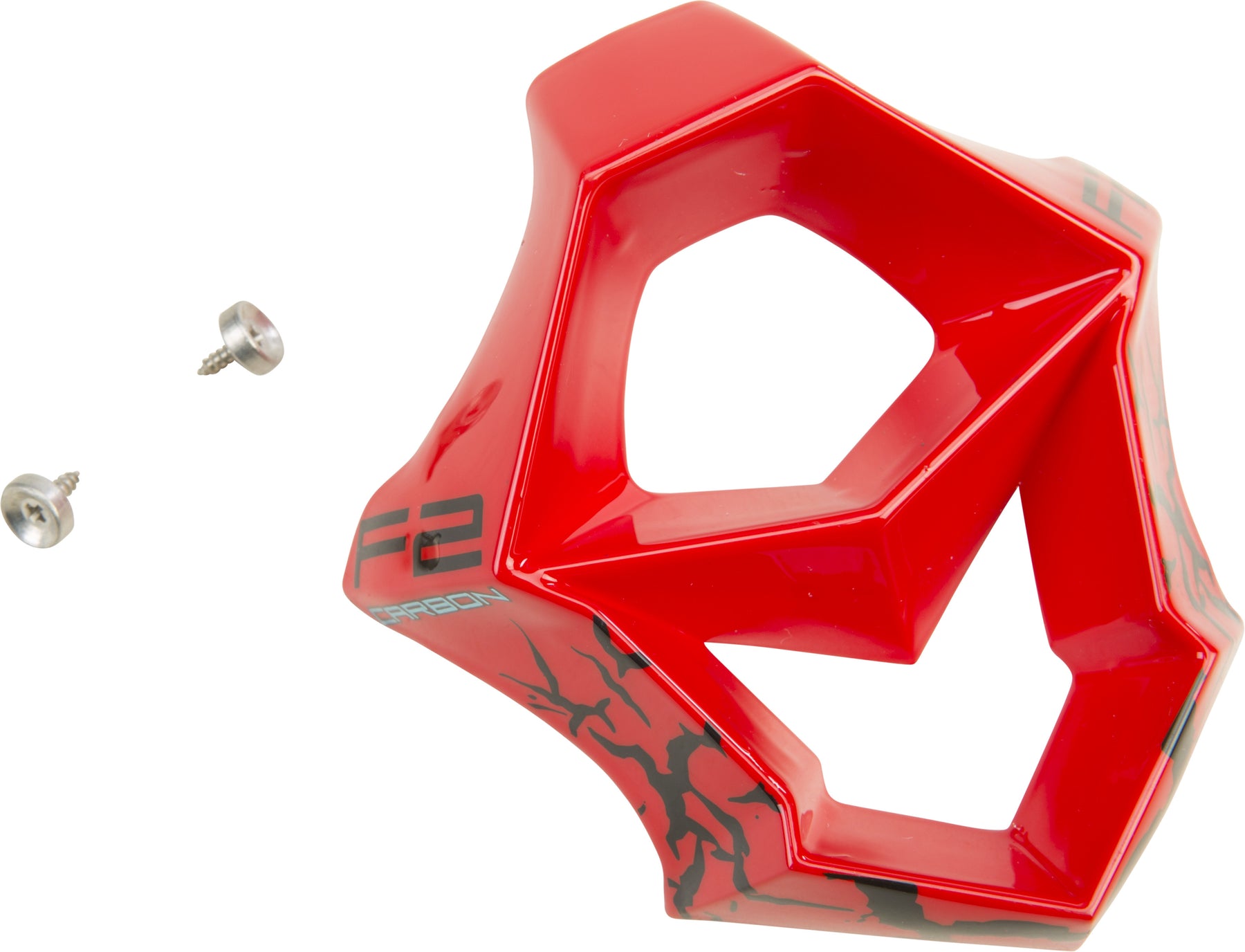 F2 FRACTURE MOUTHPIECE BLACK/RED