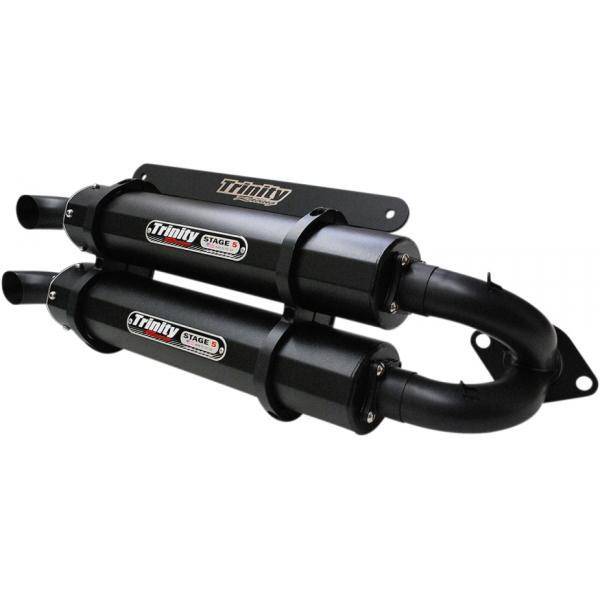 RZR 1000 DUAL SLIP-ON EXHAUST (TR-4118S) - R1 Industries whips