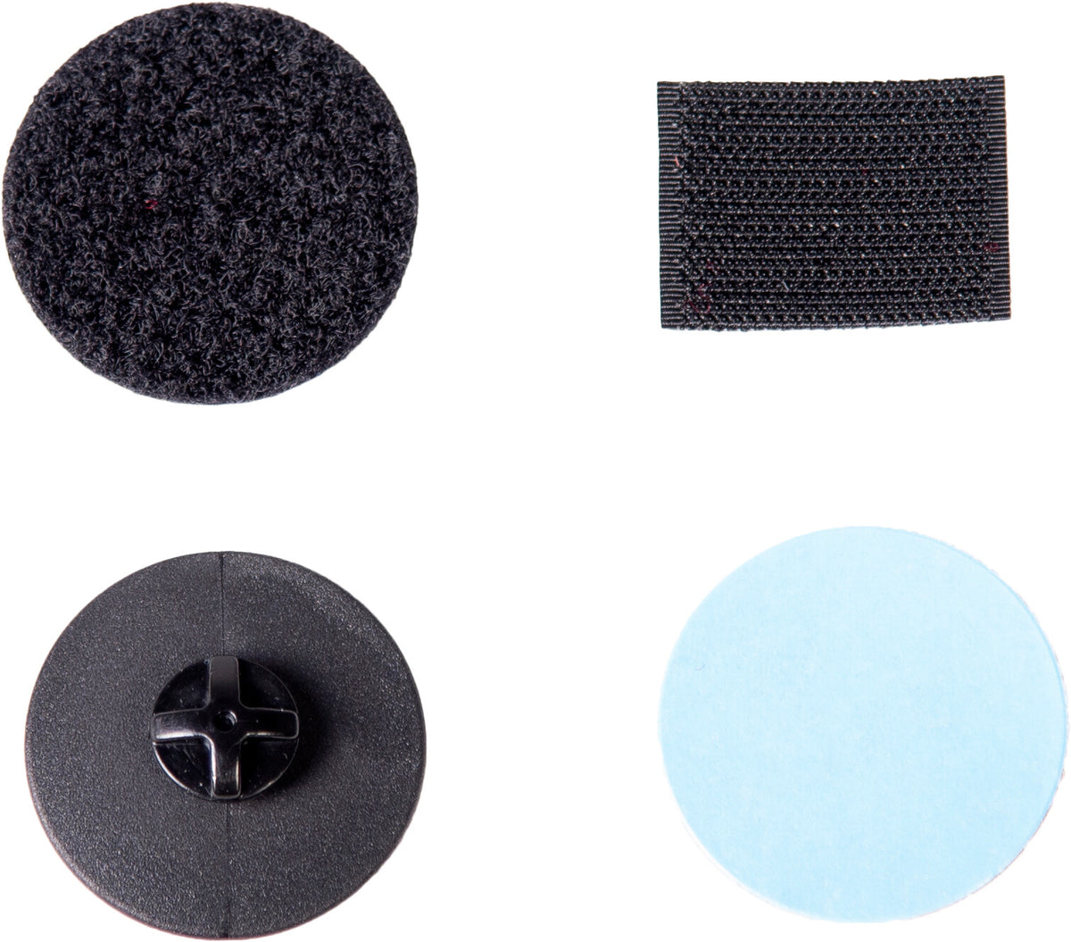 STICK-ON BUTTON KIT BLACK