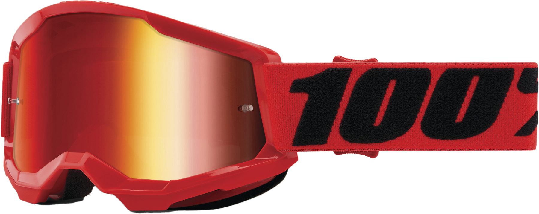 STRATA 2 JUNIOR GOGGLE RED MIRROR RED LENS