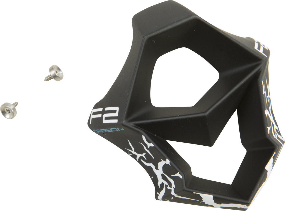 F2 FRACTURE MOUTHPIECE BLACK/WHITE