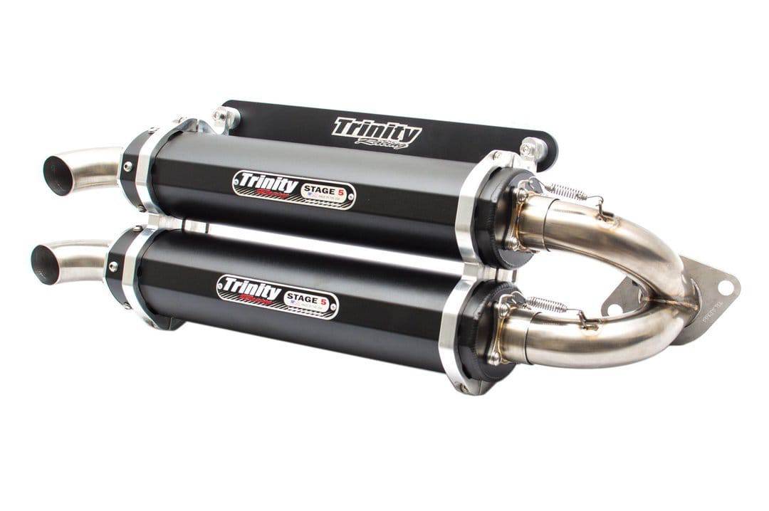 RZR XPT DUAL SLIP-ON EXHAUST (TR-4152S) - R1 Industries whips
