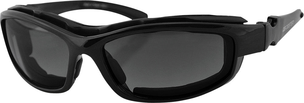 ROAD HOG II SUNGLASSES CONV BLACK W/4 LENS