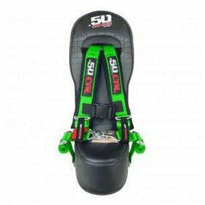 50 Caliber Racing Arctic Cat Wildcat Bump Seat with Safety Harness