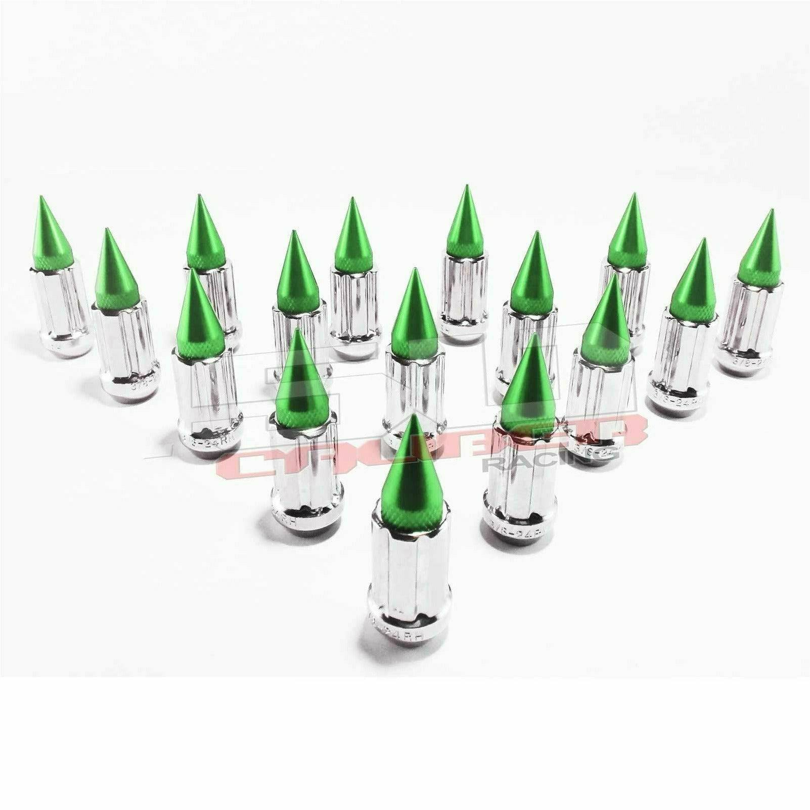 10 x 1.25 mm Spiked Lug Nuts (16 Pack)