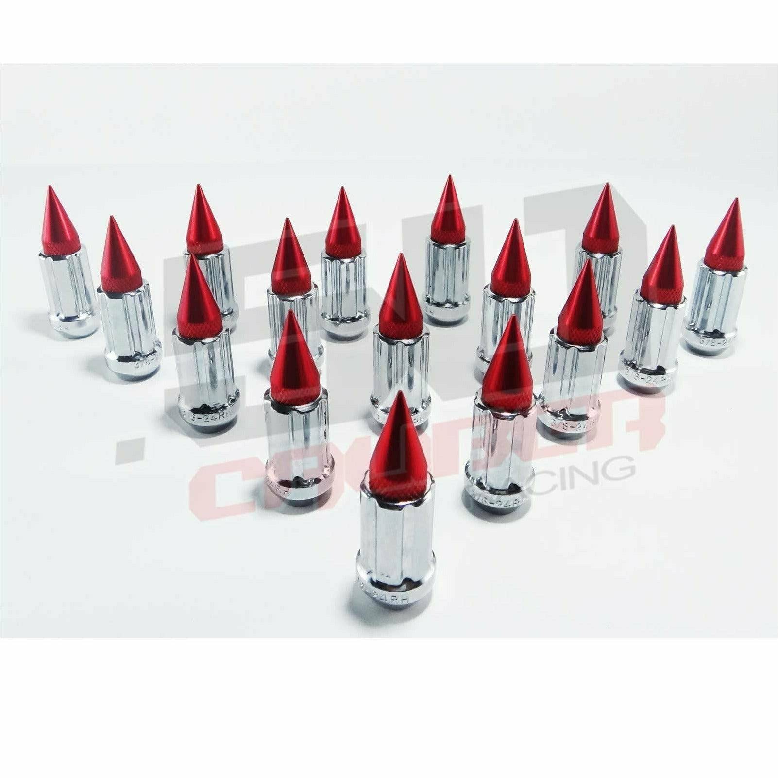 12 x 1.5mm Spiked Lug Nuts (16 Pack)